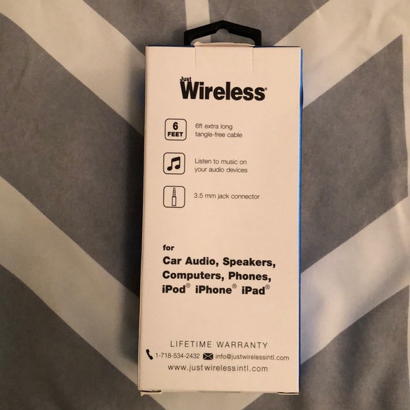 Just Wireless 6ft Audio Cable - Picture 2 of 2